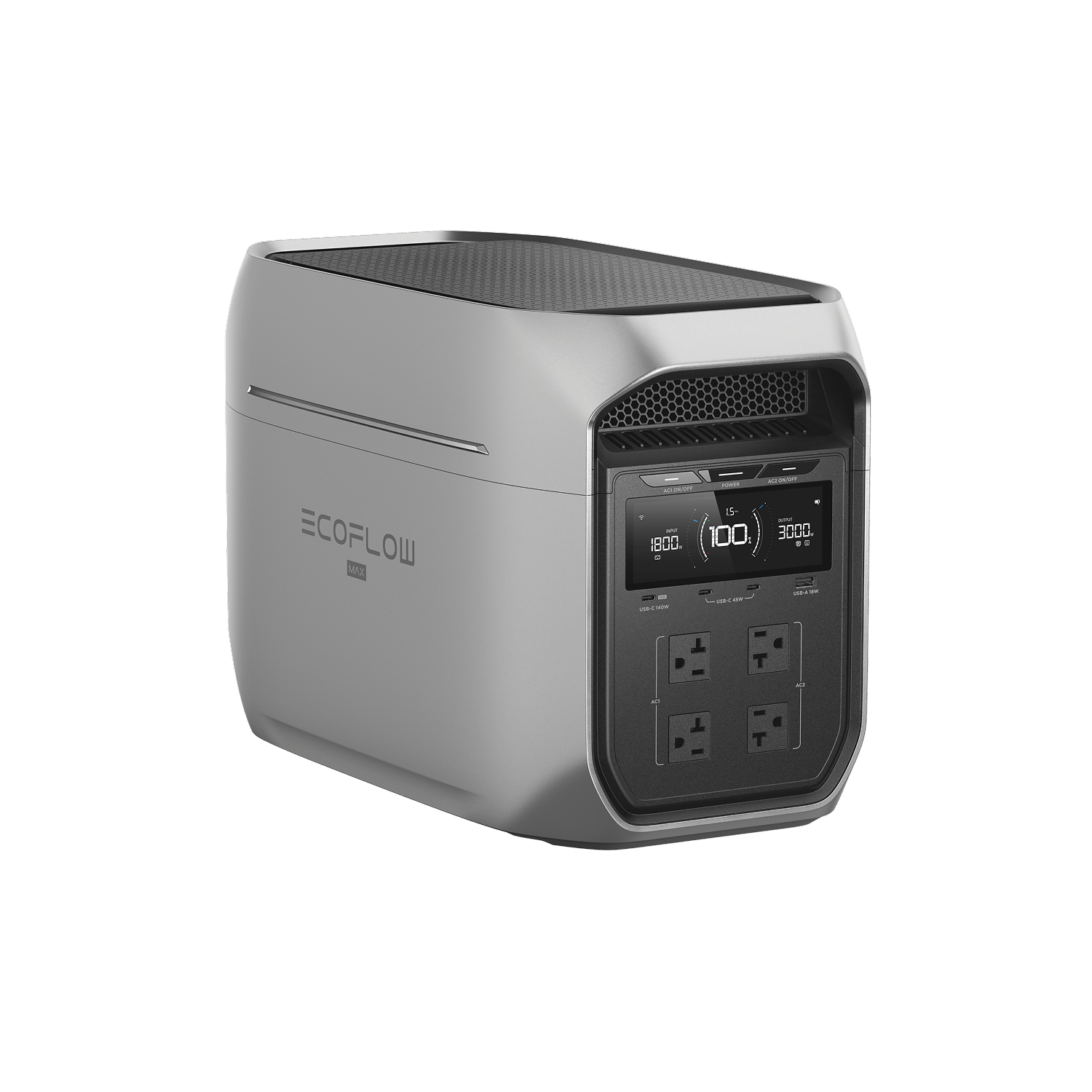 EcoFlow DELTA 3 Max Series Portable Power Station (2048Wh)