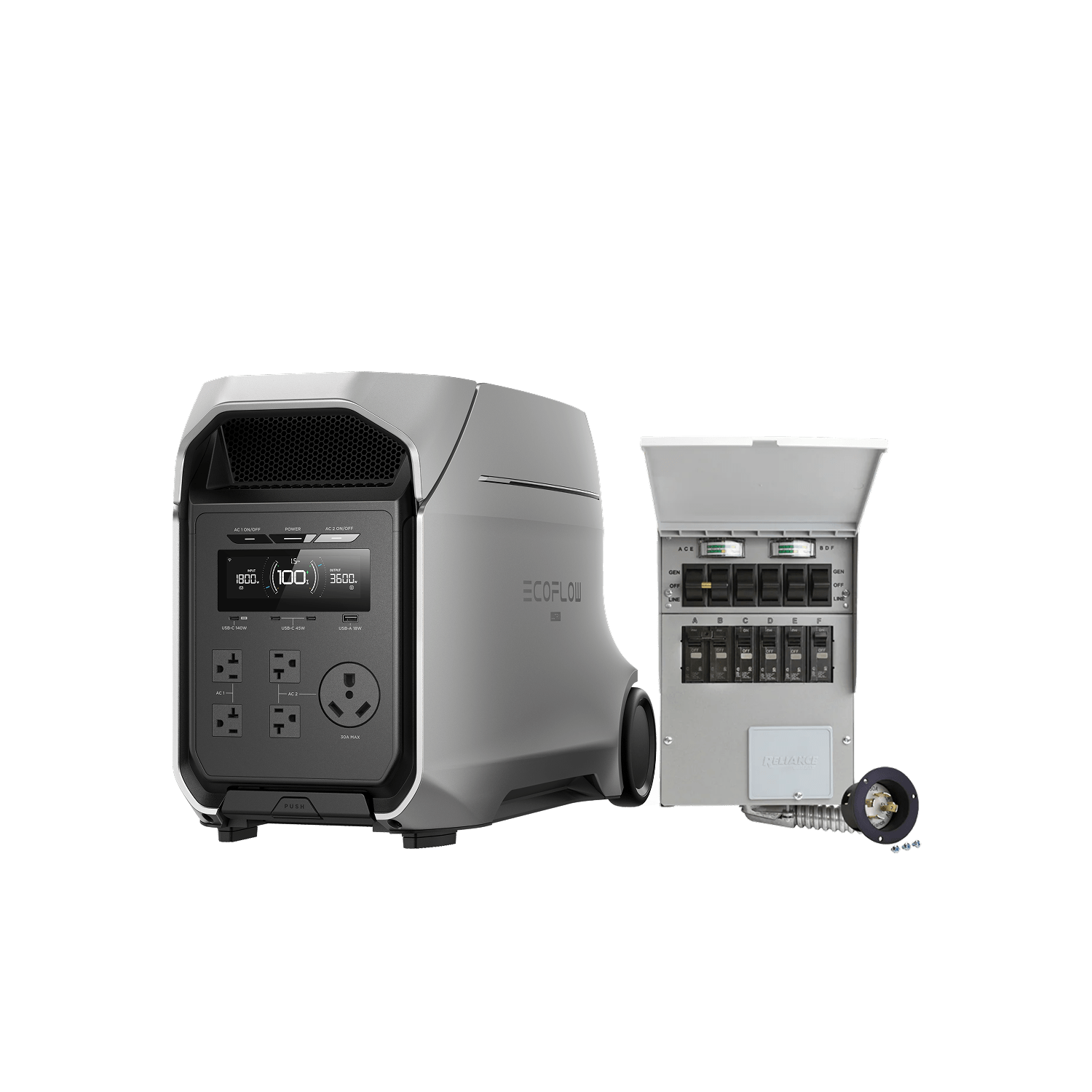 EcoFlow DELTA 3 Ultra Series Portable Power Station (3072Wh)