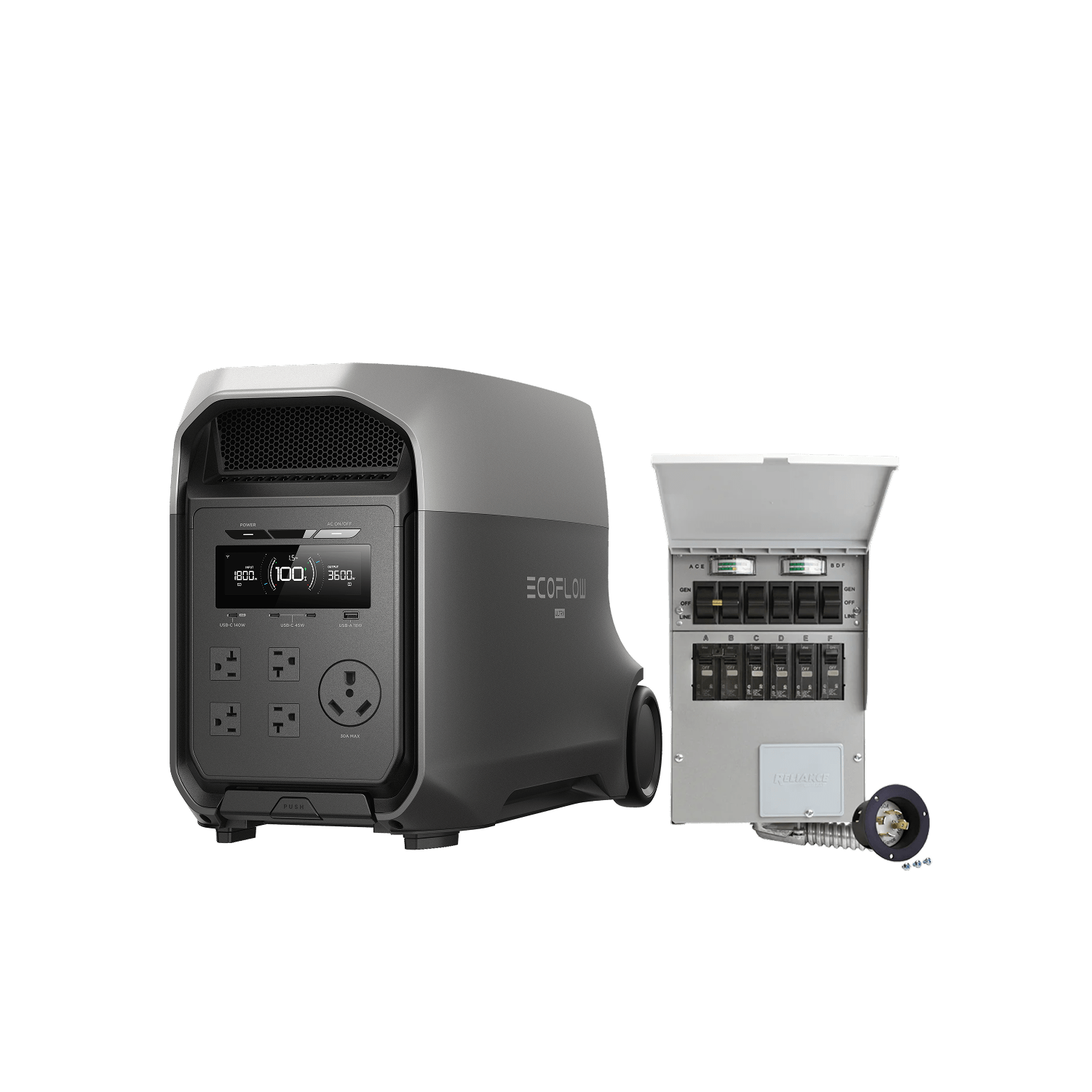 EcoFlow DELTA 3 Ultra Series Portable Power Station (3072Wh)