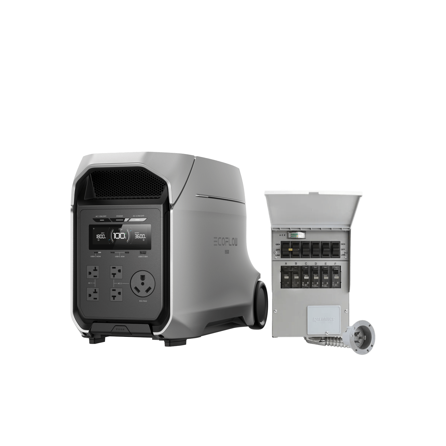 EcoFlow DELTA 3 Ultra Series Portable Power Station (3072Wh)