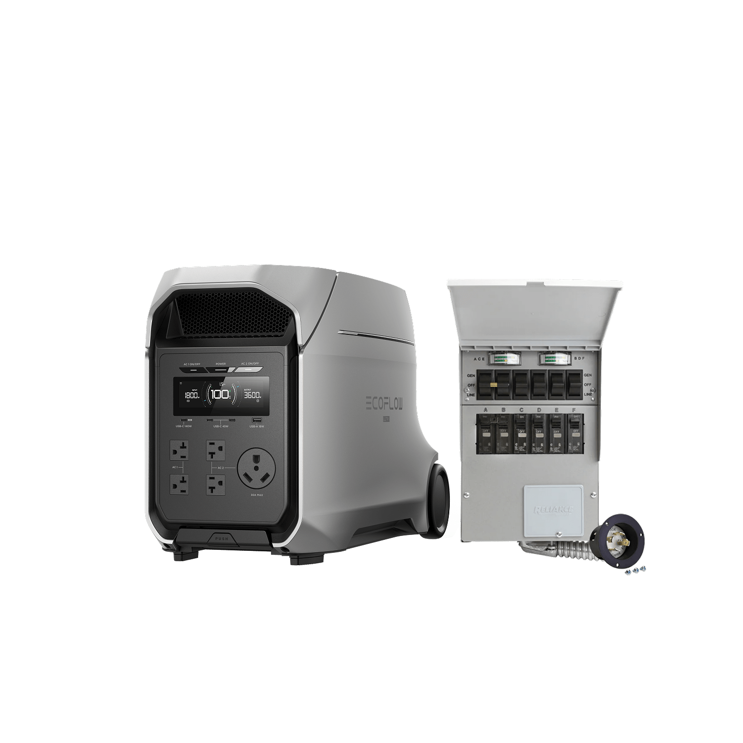 EcoFlow DELTA 3 Ultra Series Portable Power Station (3072Wh)