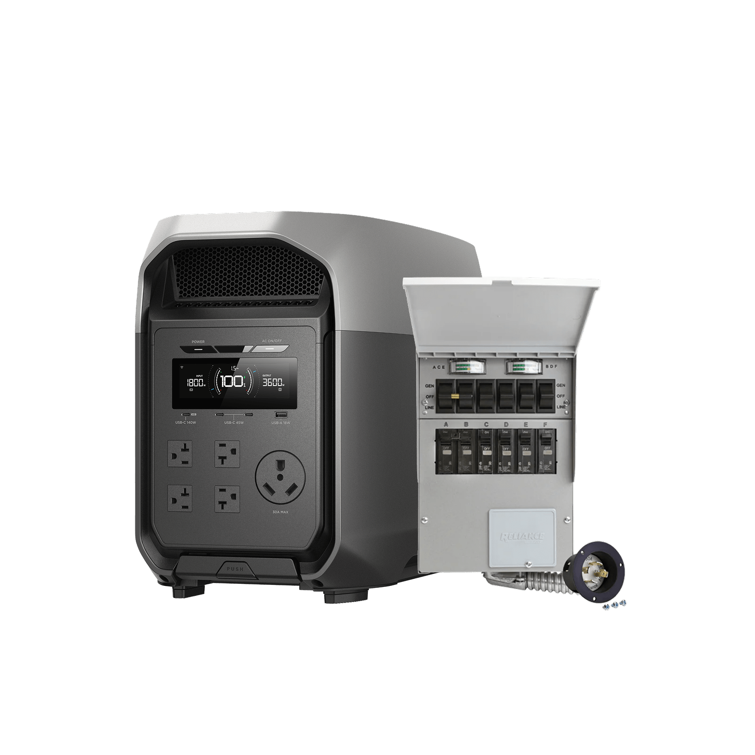 EcoFlow DELTA 3 Ultra Series Portable Power Station (3072Wh)