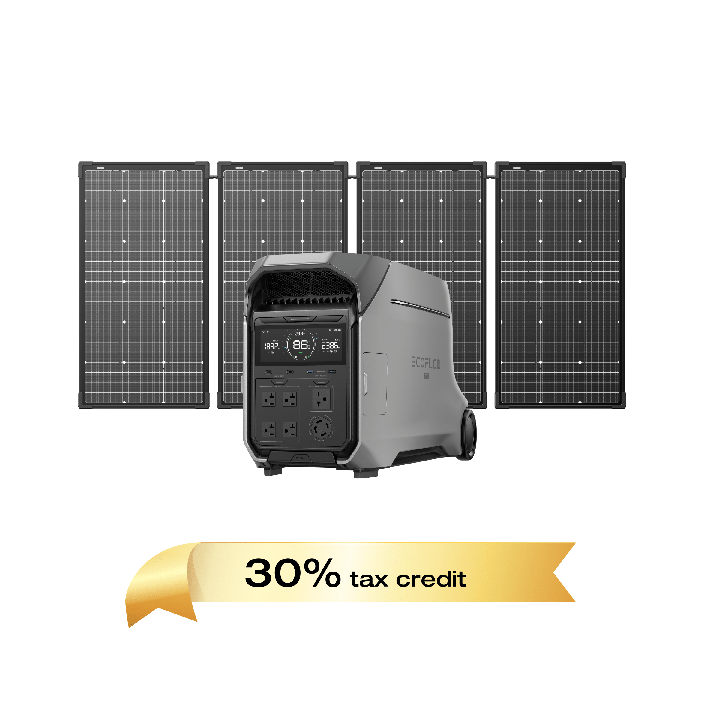 EcoFlow DELTA Pro 3 Portable Power Station (Smart Generator 4000 Bundle)---Subscriber Only