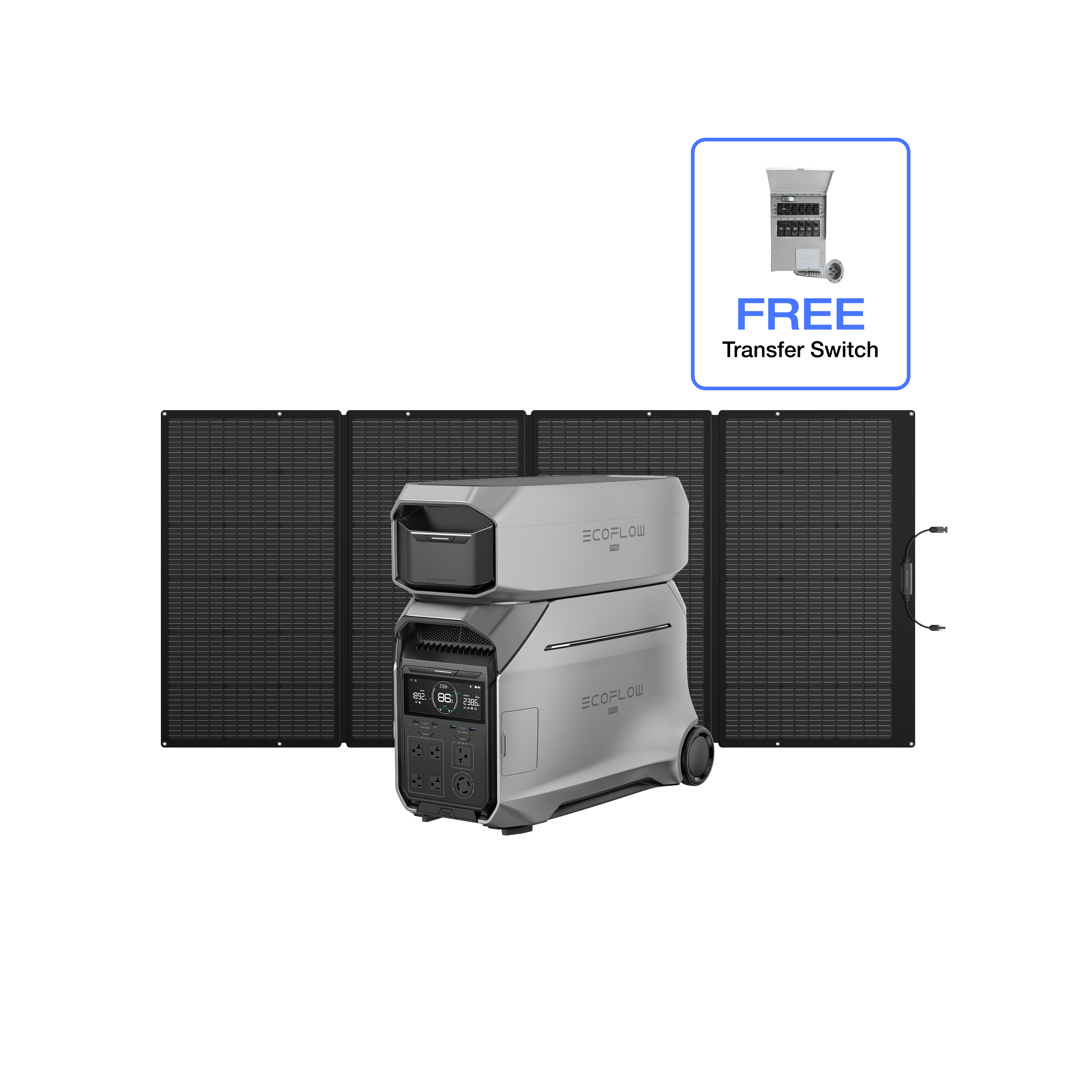 EcoFlow DELTA Pro 3 Portable Power Station (UL9540 Certificated)