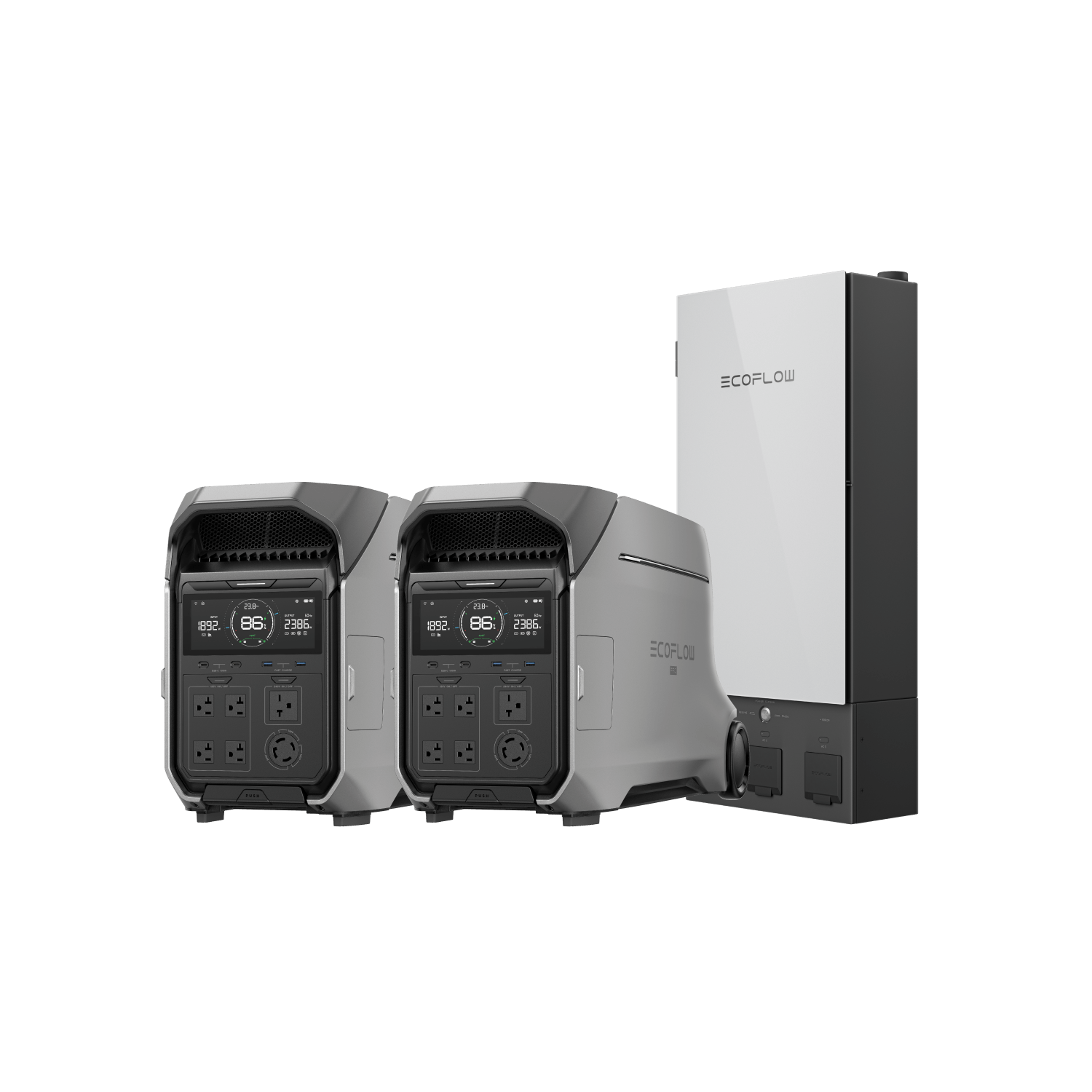 EcoFlow DELTA Pro 3 + Smart Home Panel 2