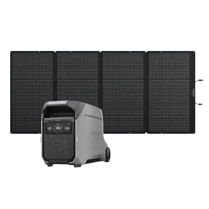 EcoFlow DELTA Pro 3 Solar Generator (PV400W)