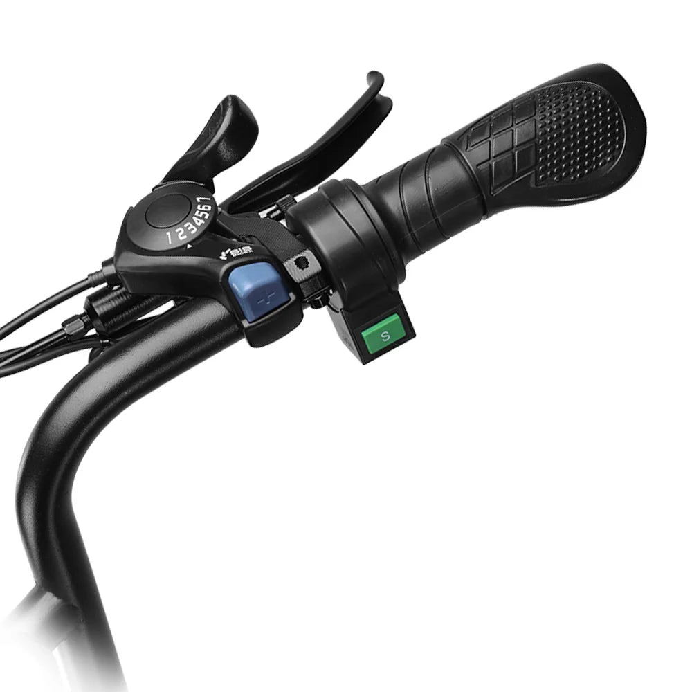 HappyRunSports Tank G60 Pro 2000W Moped Style Offroad Electric Bike Fat Tire