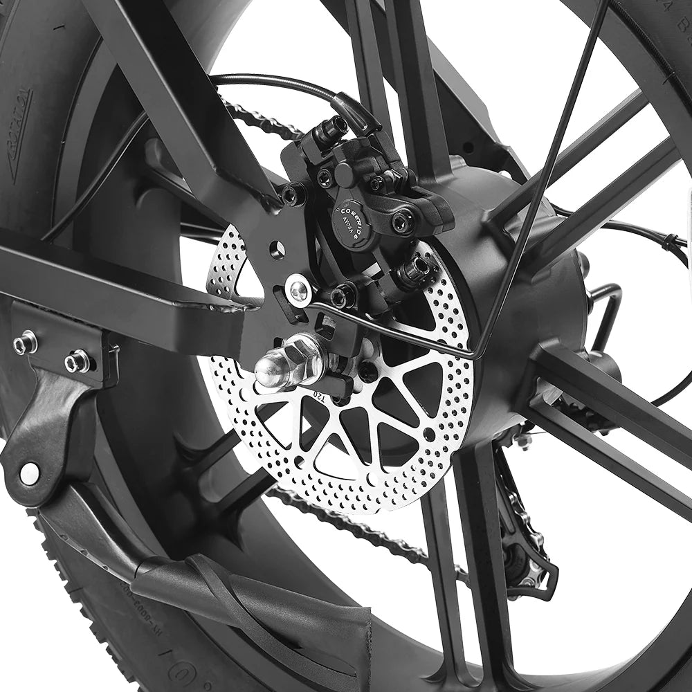 HappyRunSports Tank G60 1500W Electric Dirt Bike Fat Tire All Terrain