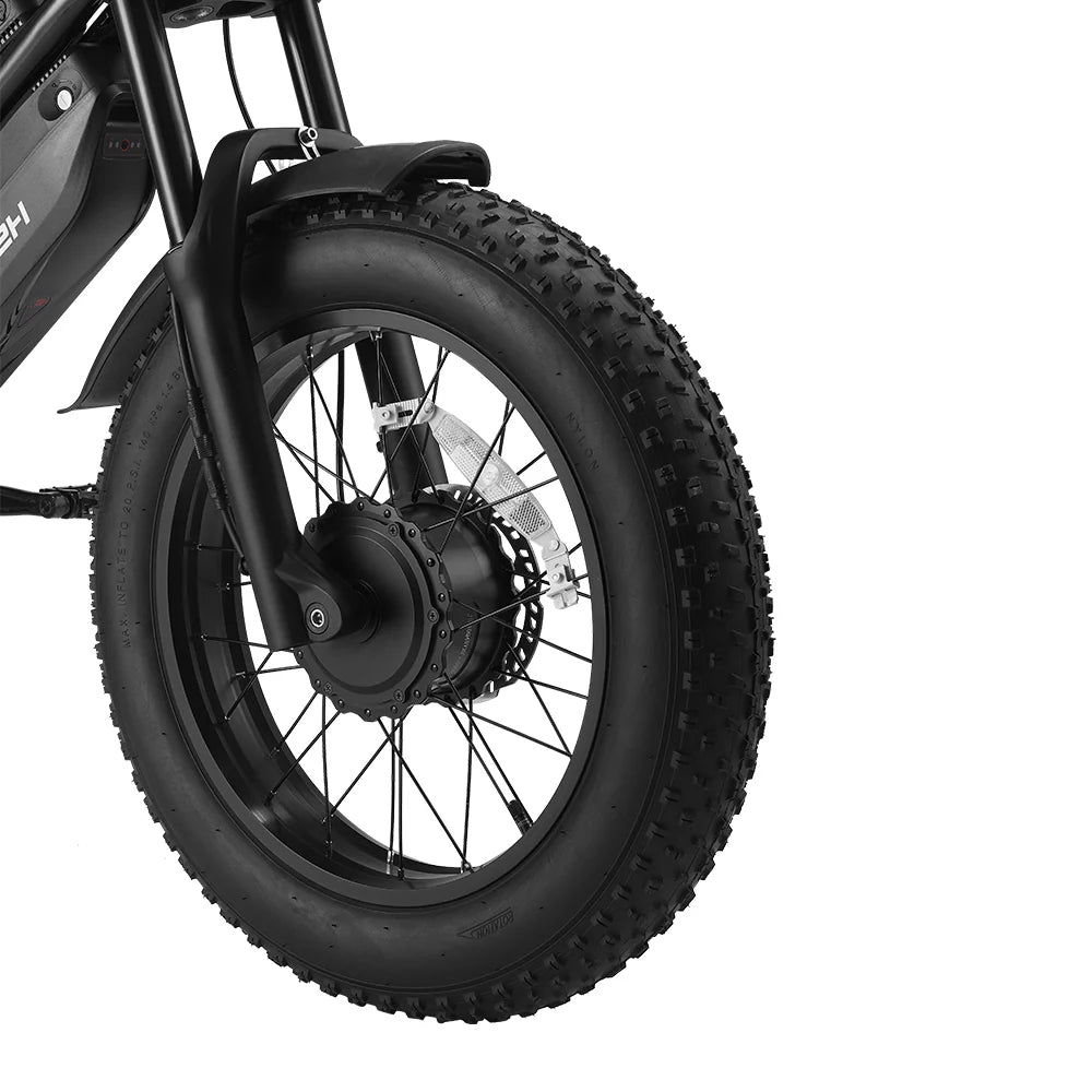 HappyRunSports G70 Pro Dual-Motor Dual-Battery Electric Cargo Bike