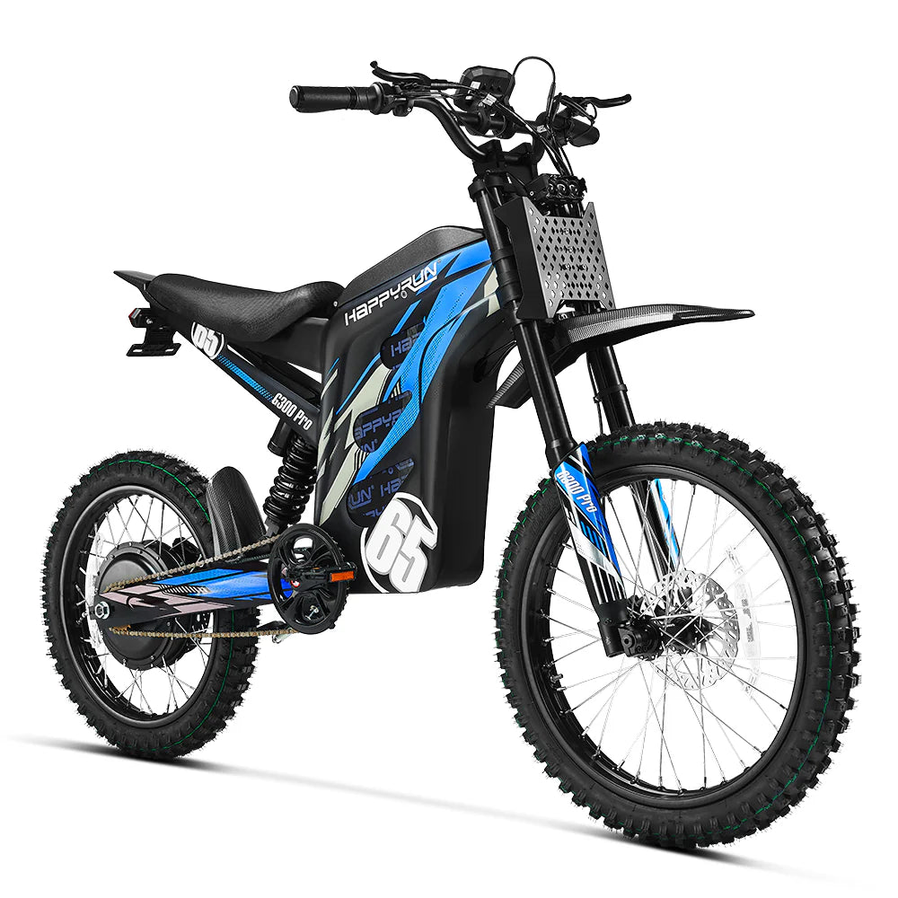 HappyRunSports 6500W Electric Dirt Bike G300 Pro