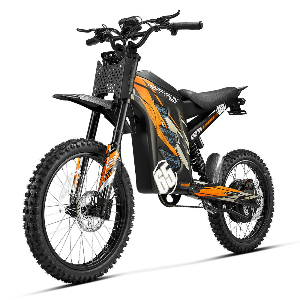 HappyRunSports 6500W Electric Dirt Bike G300 Pro