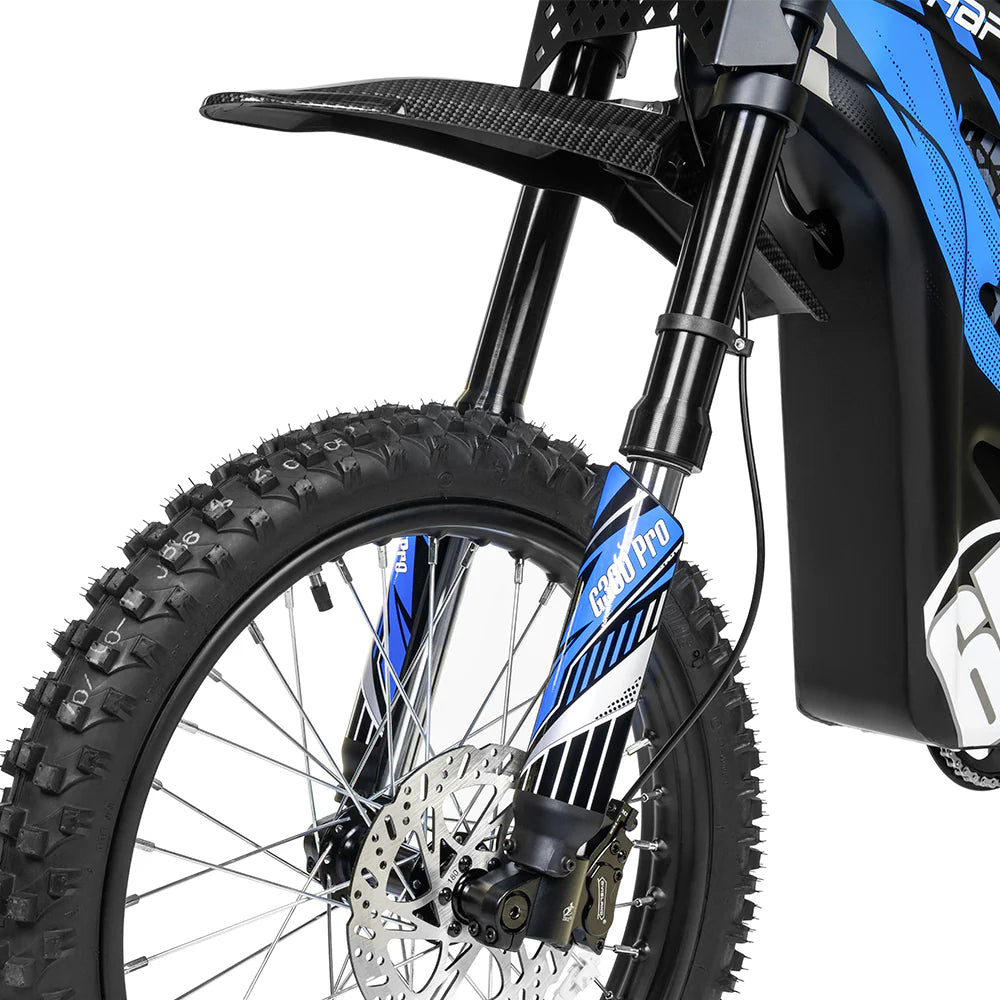 HappyRunSports 6500W Electric Dirt Bike G300 Pro