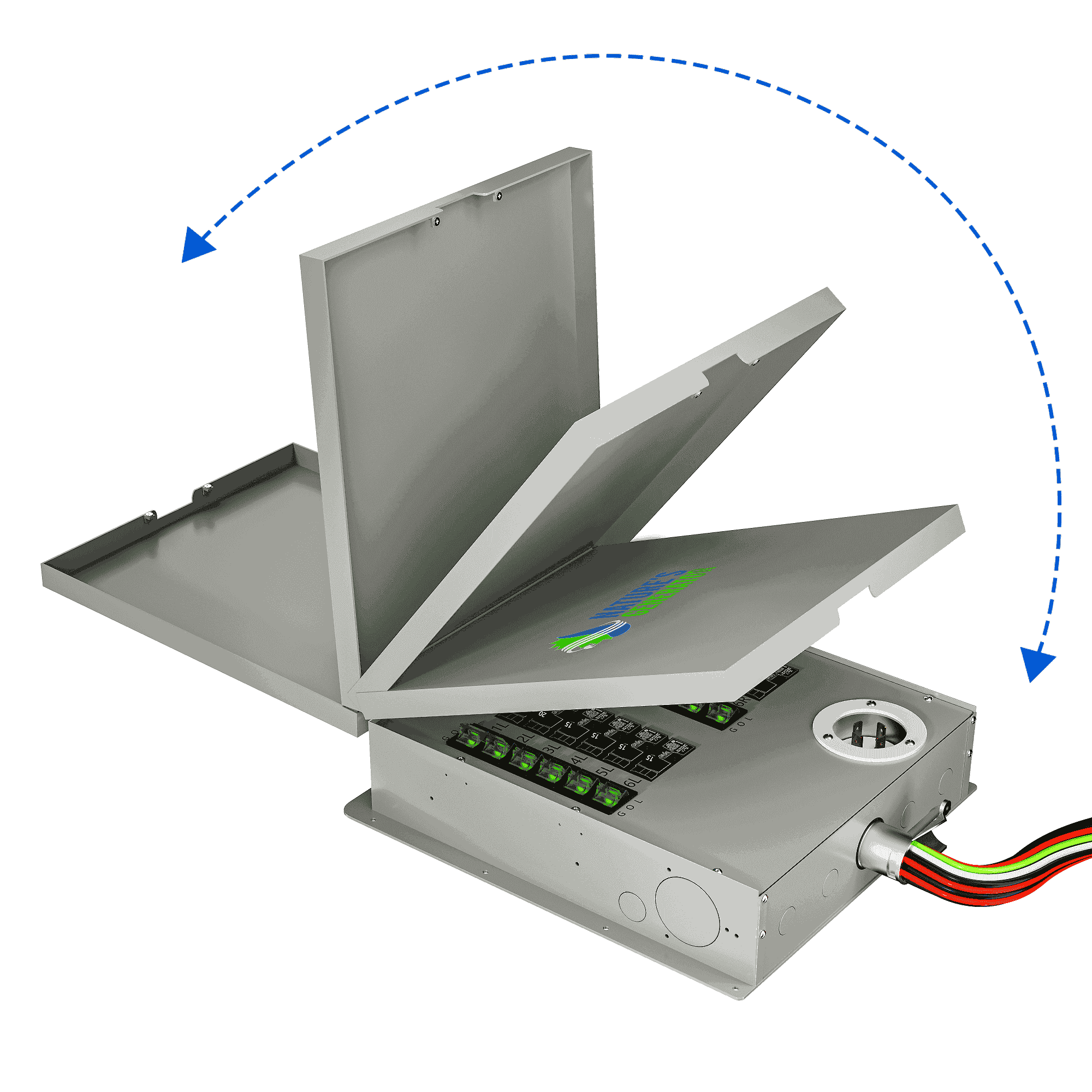 Nature's Generator 12-Circuit 120/240V 30A Non-Automatic Power Transfer Switch