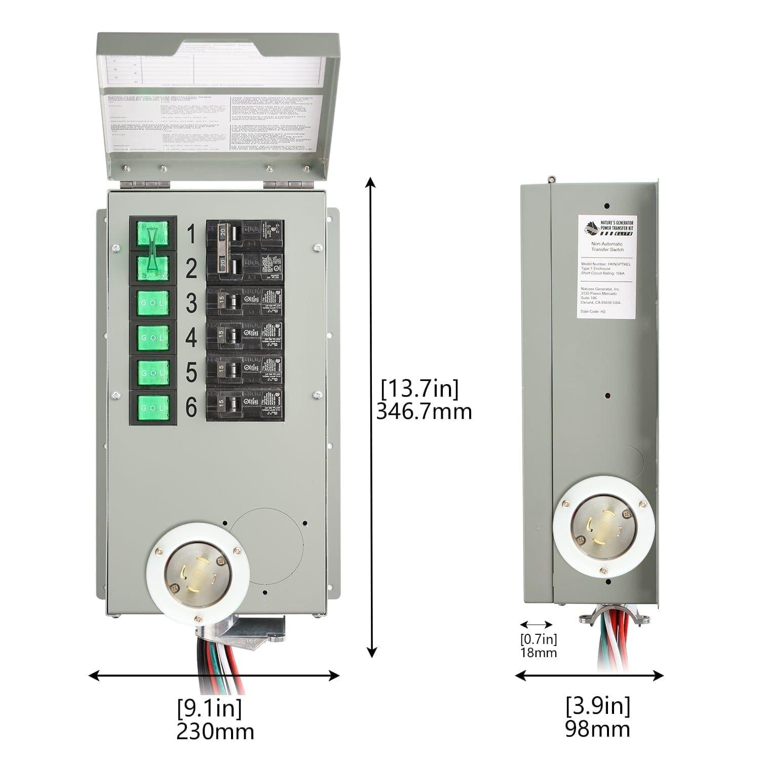 Nature's Generator Powerhouse Hybrid Platinum PE System