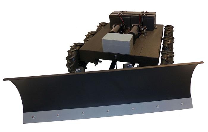 6WD Remote Control Snow Plow Robot