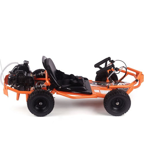 MotoTec Sandman Gas Powered 49cc Kids Go Kart