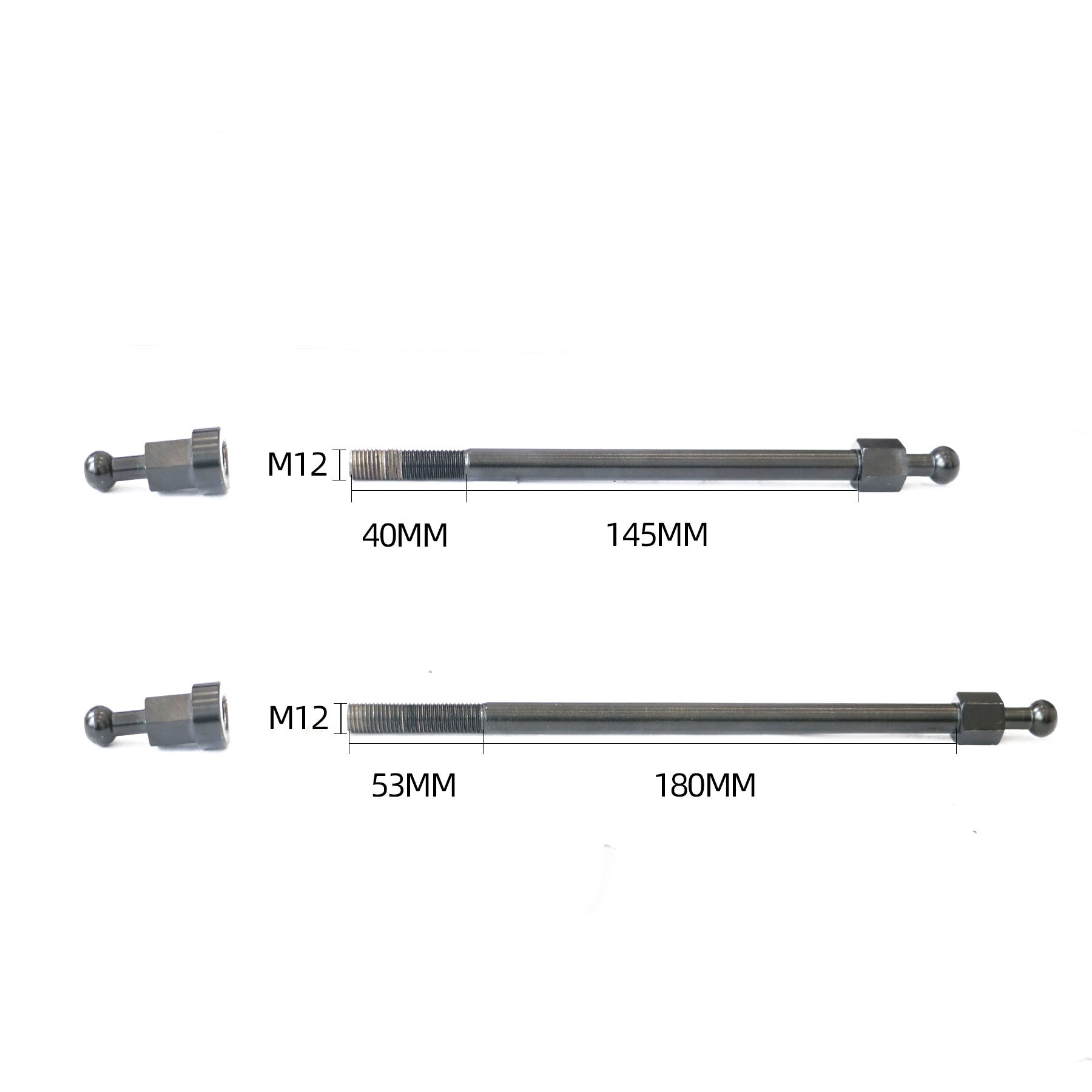 Eunorau Thru Axle Trailer Hitch Adapter